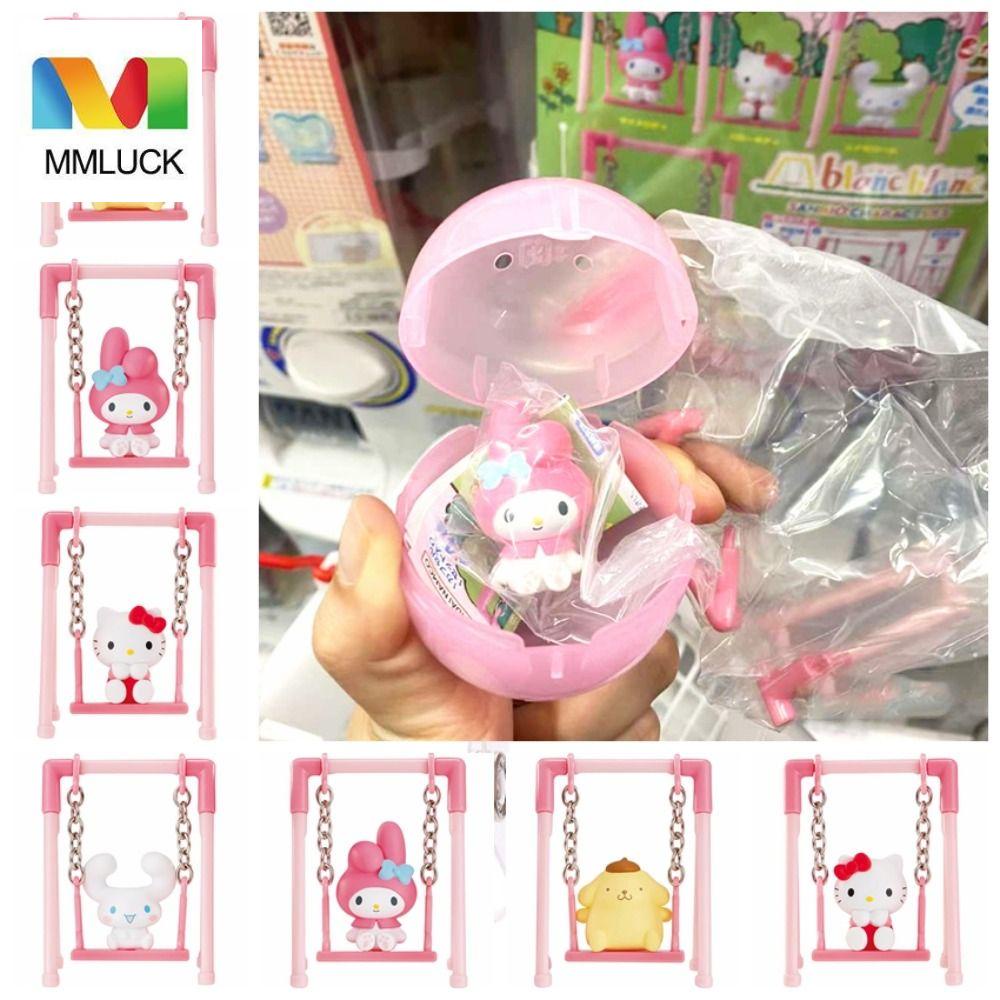MMLUCK Set 4 Mô Hình Mèo Kitty Xinh Xắn Dùng Để Trang Trí