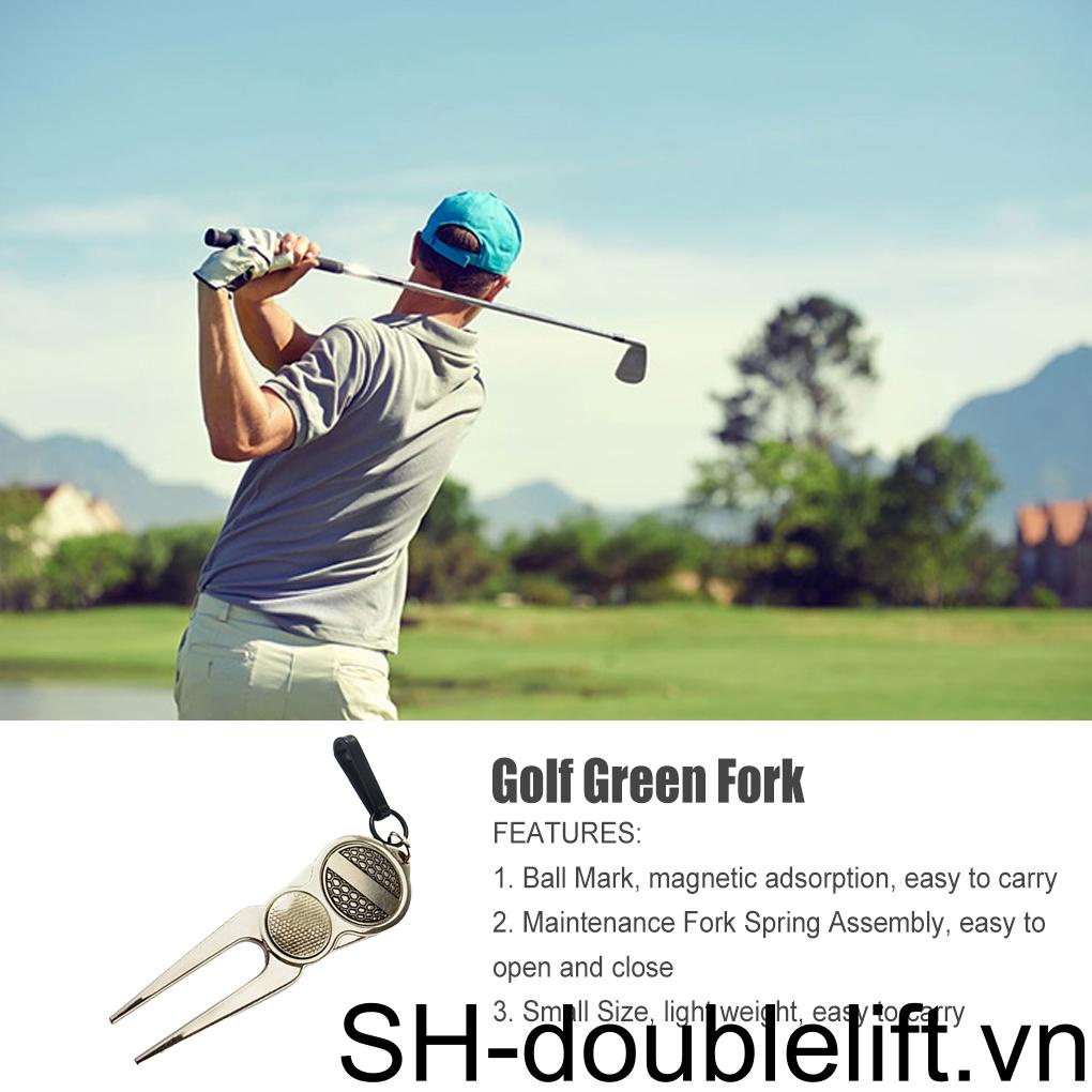 Gậy Đánh Golf Kèm Bút Đánh Dấu Bóng Màu Xanh Lá Có Thể Tái Sử Dụng Cho Người Mới Bắt Đầu