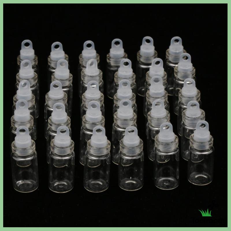 Set 30 Lọ Điều Ước Dạng Lọ Thủy Tinh 1ML Dùng Để Trang Trí