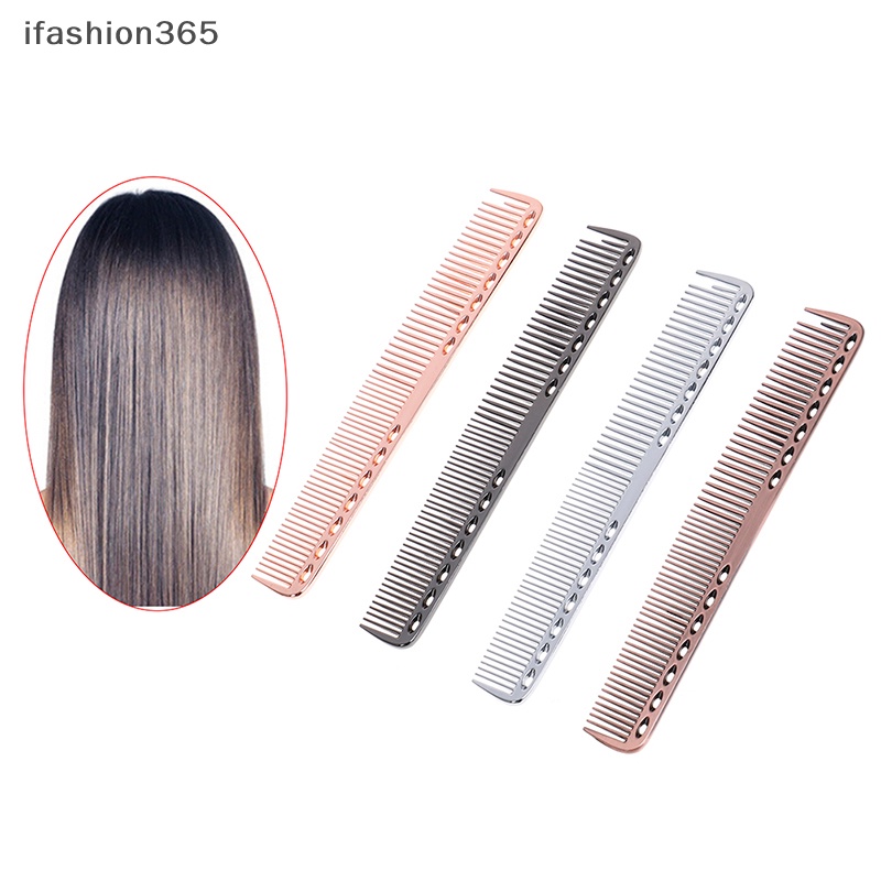 1 Lược Chải Tóc Bằng Thép Không Gỉ Chống Tĩnh Điện ifashion365