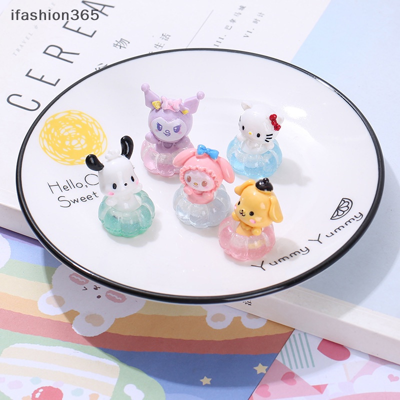 1 Vòng Phao Bơi mini Bằng Nhựa Phát Quang Trang Trí Nhà Búp Bê Thời Trang ifashion365