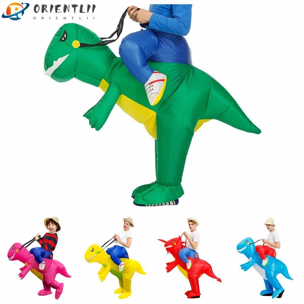 ORIENTLII Trang Phục Bơm Hơi Hóa Trang Khủng Long Dành Cho Trẻ Em