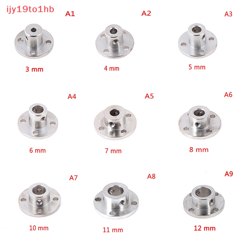 {Ijy19to1hb} 3/4/5/6/7/8/10/11/12mm khớp nối trục dẫn hướng động cơ khớp nối trục mới