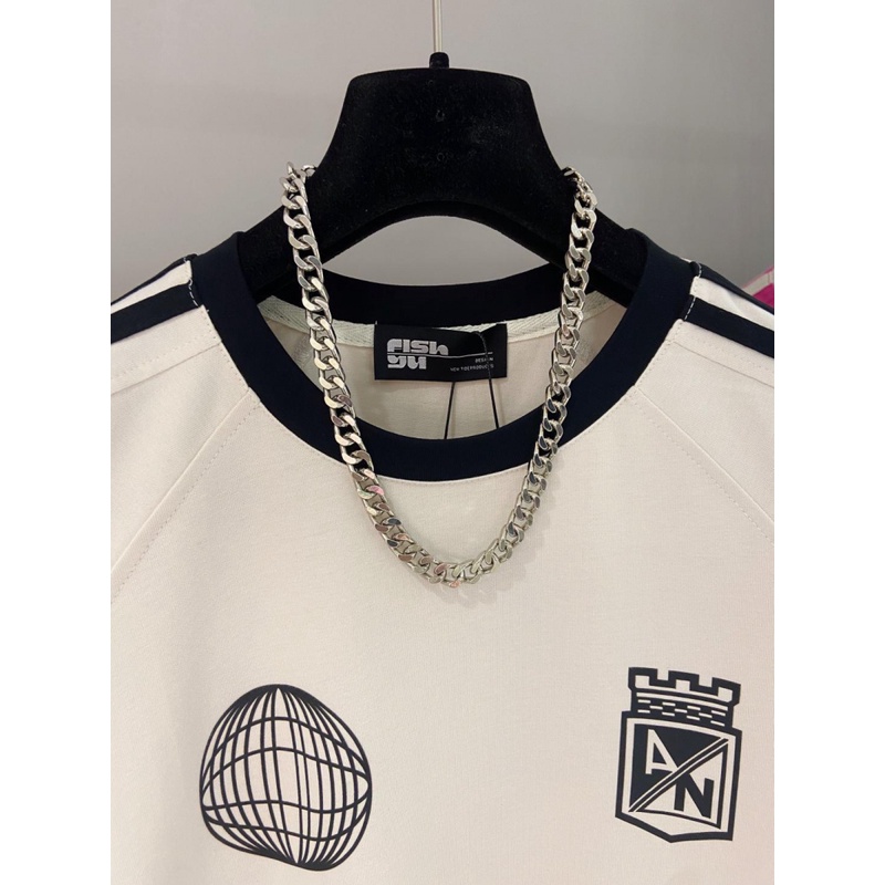 Áo Thun Tay Ngắn Kẻ Sọc Ngang Phong Cách Retro Dành Cho Nam Nữ