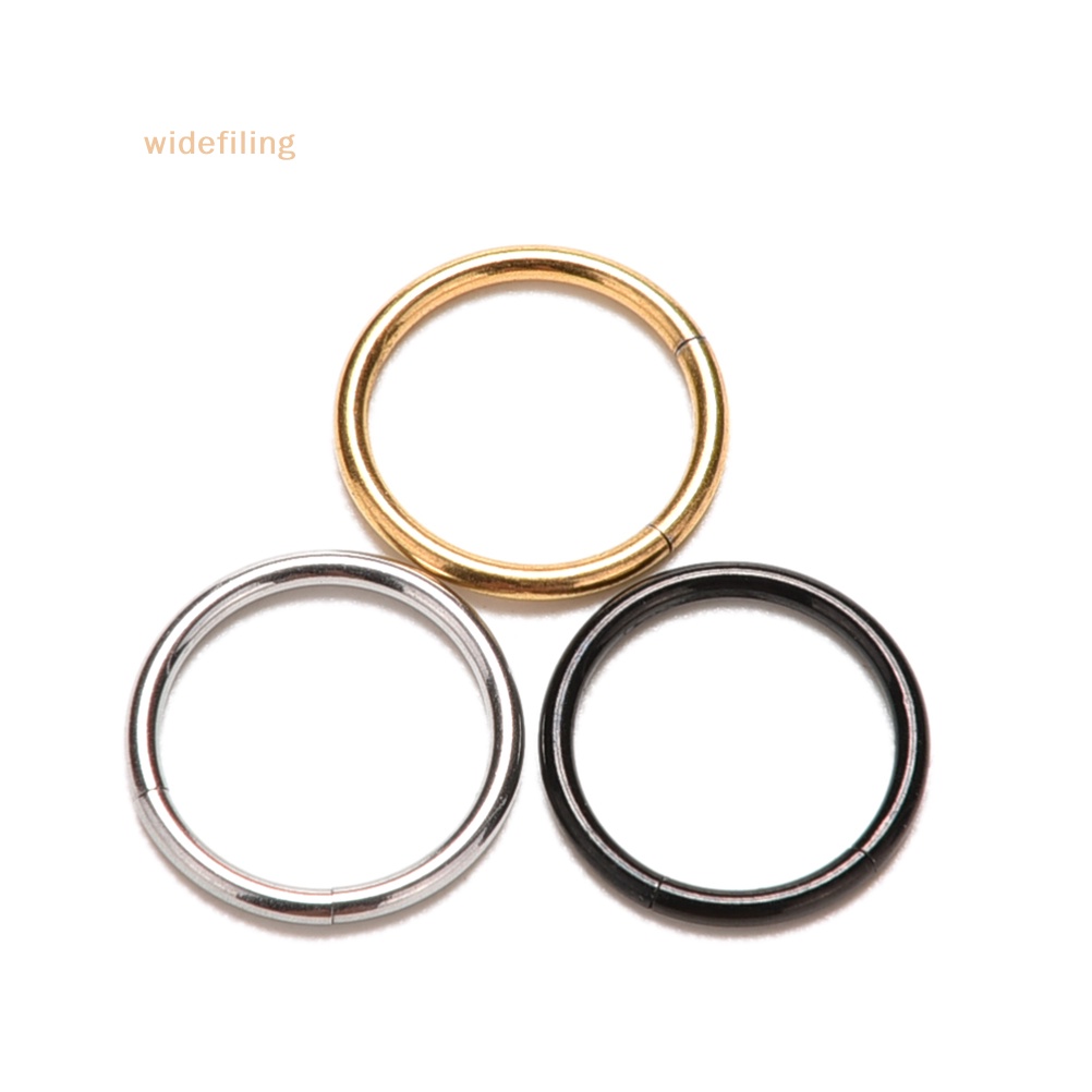 1 Chiếc Nhẫn Titan Bản Lề Tinh Xảo Cho Mũi Môi