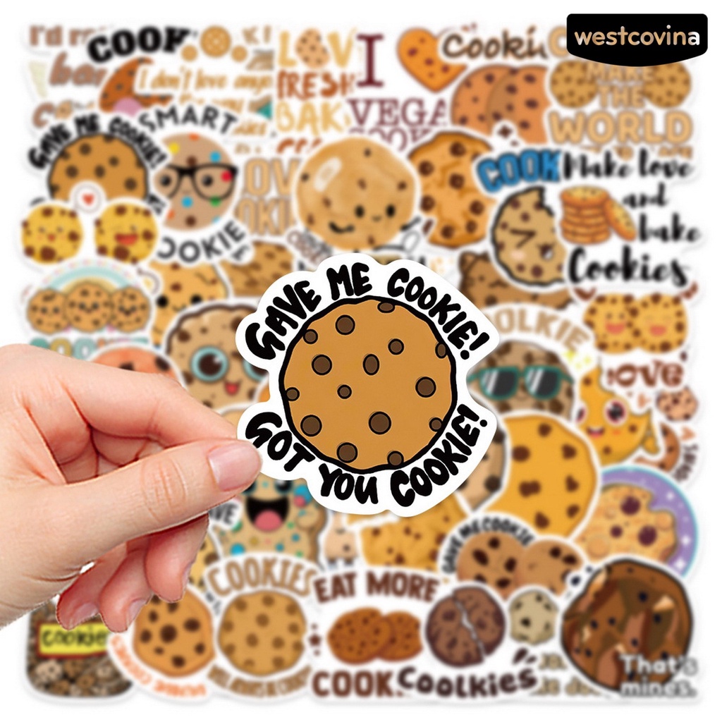 [WSTN]✎Bộ 50 Miếng Dán Hoạt Hình Chống Thấm Nước Siêu Bền Trang Trí Sổ Tay / Điện Thoại / Laptop