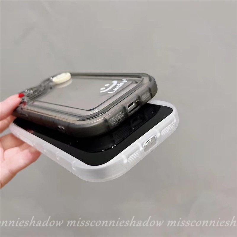 Ốp Điện Thoại Tpu Mềm Trong Suốt Họa Tiết Mặt Cười 3D Cho IPhone11 XR 7 8 Plus 12 13 14 Pro MAX 7plus X XS MAX SE 2020
