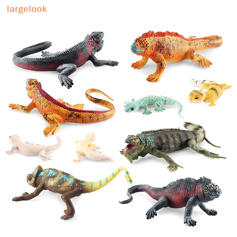 Mô Hình Thằn Lằn Bò Sát Sống Động Như Thật Để Bàn Trang Trí