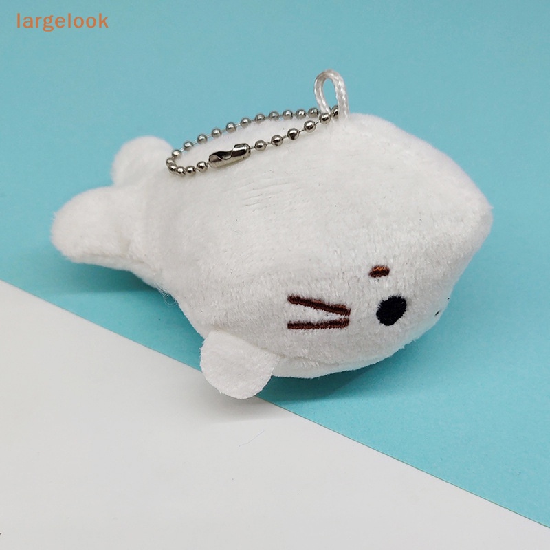 [Widelook] 1 Cái Màu Trắng Nhỏ Dễ Thương 10cm Approx. Móc Khóa Hình Đồ chơi nhồi bông Đáng Yêu