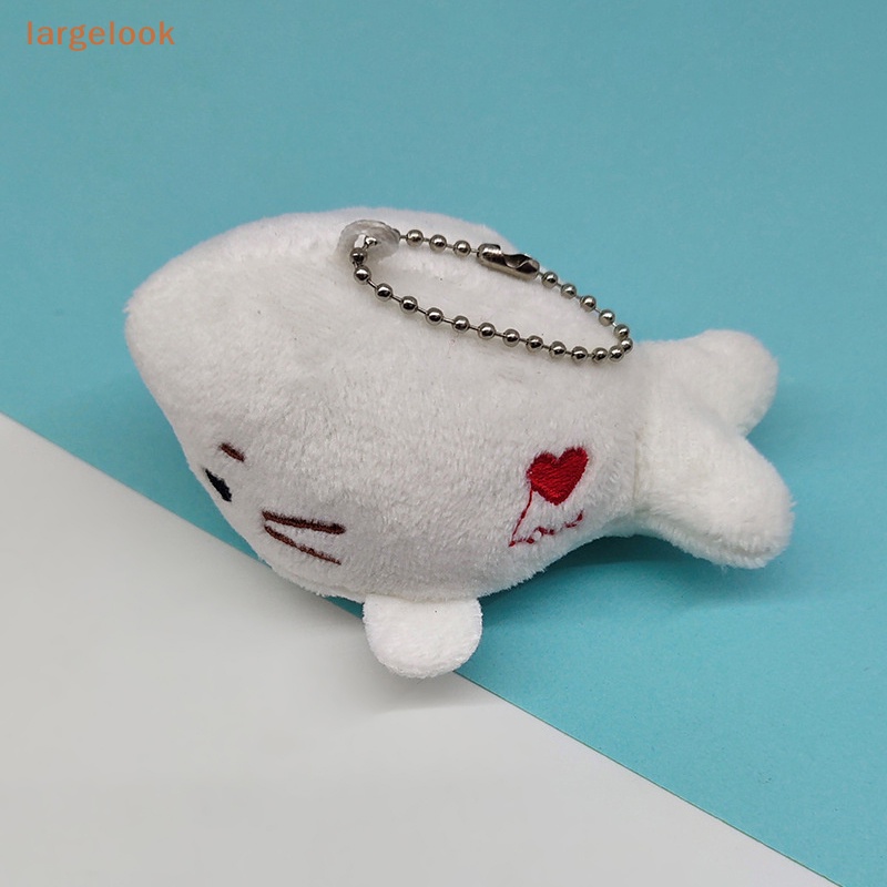 [Widelook] 1 Cái Màu Trắng Nhỏ Dễ Thương 10cm Approx. Móc Khóa Hình Đồ chơi nhồi bông Đáng Yêu