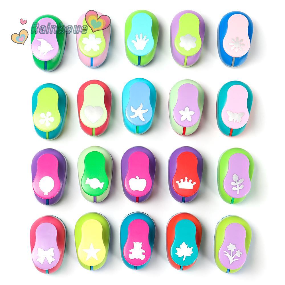 RAINBOW Dụng Cụ Dập Nổi Trang Trí Album Ảnh Màu Sắc Ngẫu Nhiên Tiện Dụng