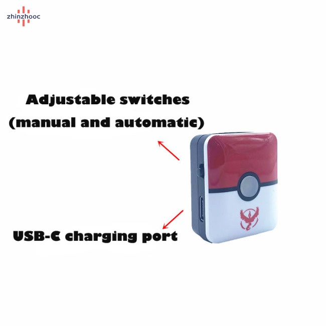 Đồng Hồ Thông Minh Kết Nối Bluetooth In Hình Pokemon GO Plus