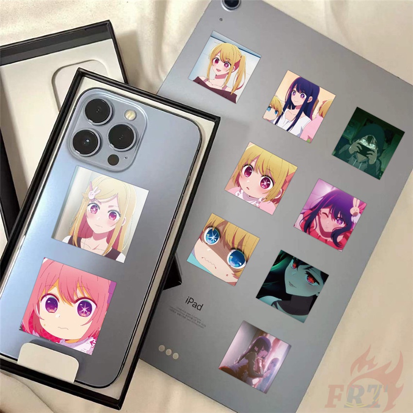 ❉ Oshi NO KO. Miếng Dán Trang Trí Hình Chân Dung Độc Đáo Series 01 ❉ Bộ 60 Sticker Chống Thấm Nước Họa Tiết Doodle Hợp Thời Trang
