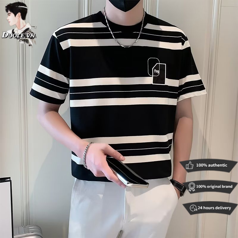 【2 Màu】áo phông nam unisex soc cổ tròn màu trơn thời trang xuân hè trẻ trung cho nam áo fom rộng nam áo rộng áo thun nam cổ tròn cao cấp