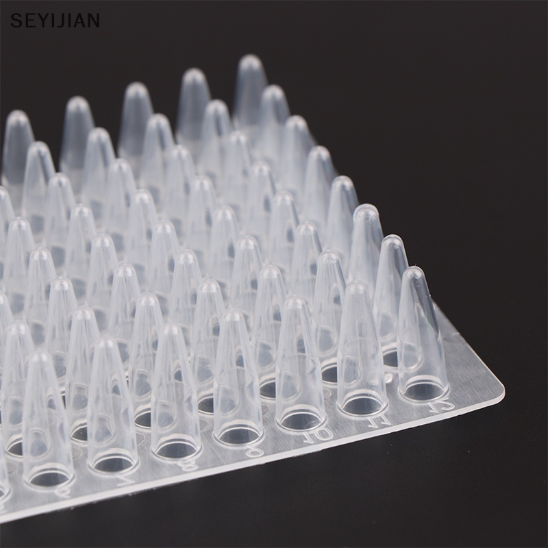 Sey 96-well PCR Tấm Microplates PCR Dạng Ống Trong Suốt Không Độc Hại 0.2ml JAN