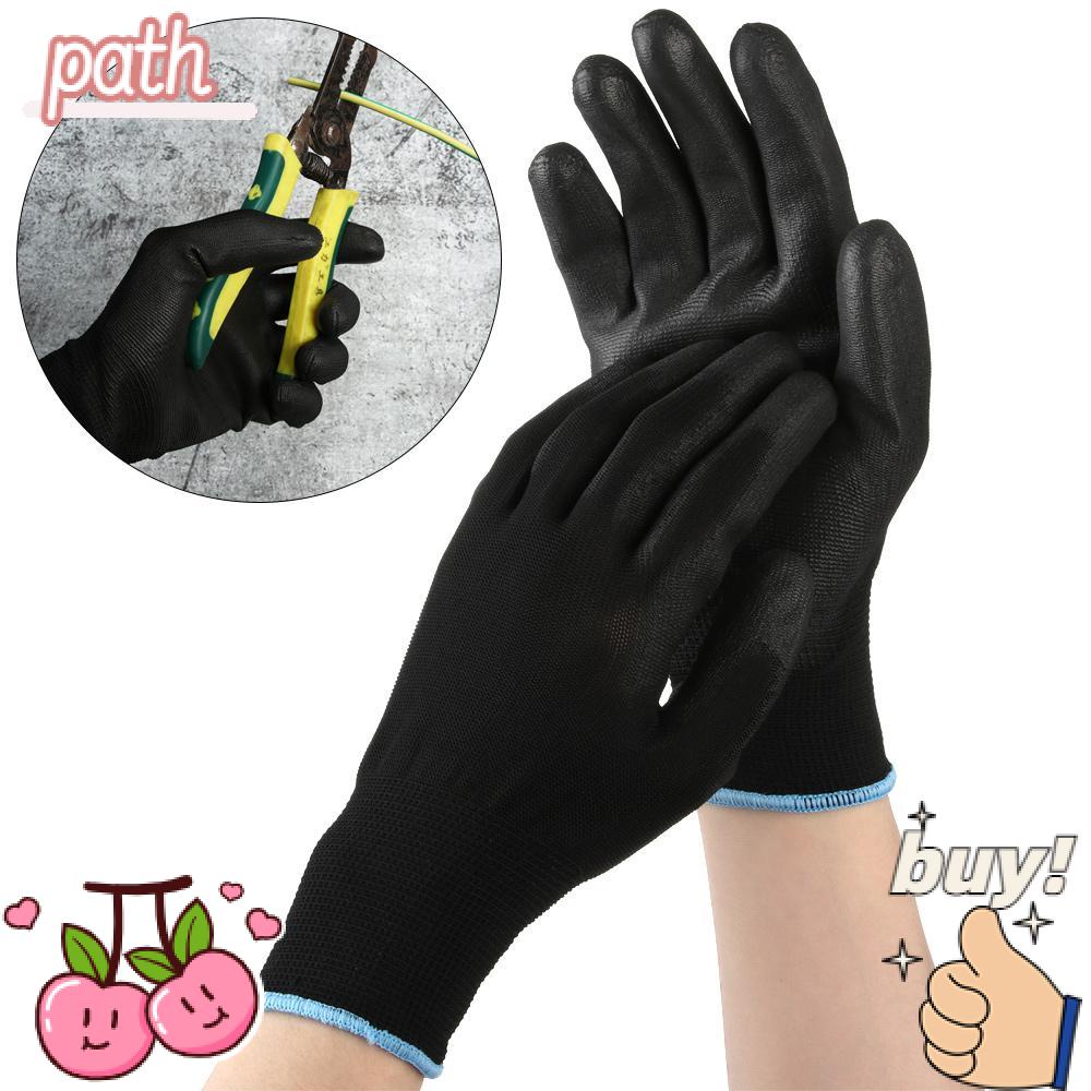 PATH 1 / 6 Đôi Găng Tay Làm Việc Chống Tĩnh Điện Chất Liệu Da PU Polyurethane