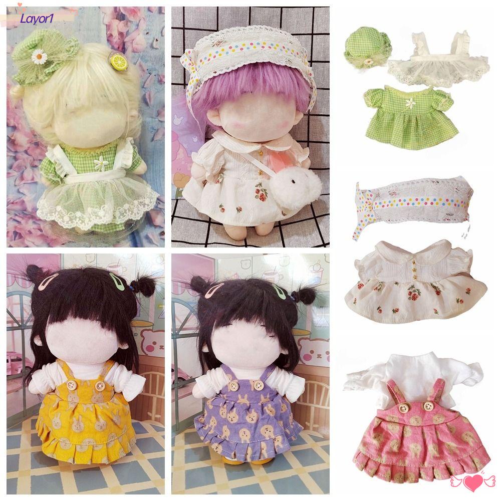 LAYOR1 Đầm Thời Trang Xinh Xắn Dành Cho Búp Bê 20CM