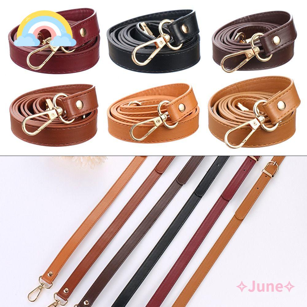 JUNE Dây Đeo Túi Xách Bằng Da 120cm Có Thể Điều Chỉnh