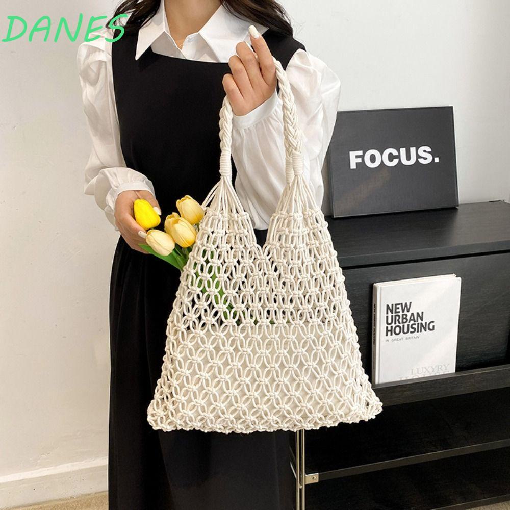 DANES Túi Xách Lưới Cỡ Lớn Thời Trang Đi Biển Cho Nữ