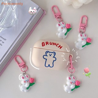Móc Khóa Hình Thỏ Mini Dễ Thương
