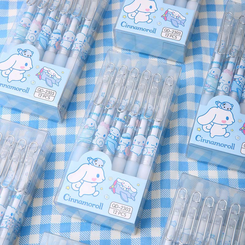 Bút Mực Gel Dạng Nhấn Bằng Kim Loại Hình Chú Chó Yugui Phong Cách Mới Cho Học Sinh 1K rẻ