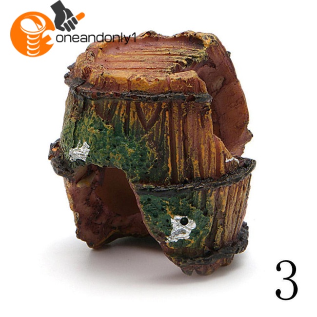 Thùng Rác Mini Bằng Resin Màu Sáng Độc Đáo Trang Trí Bể Cá