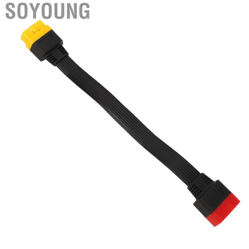 Soyoung OBDII Diagnostic Cable OBD2 Extension Universal Fit for Car