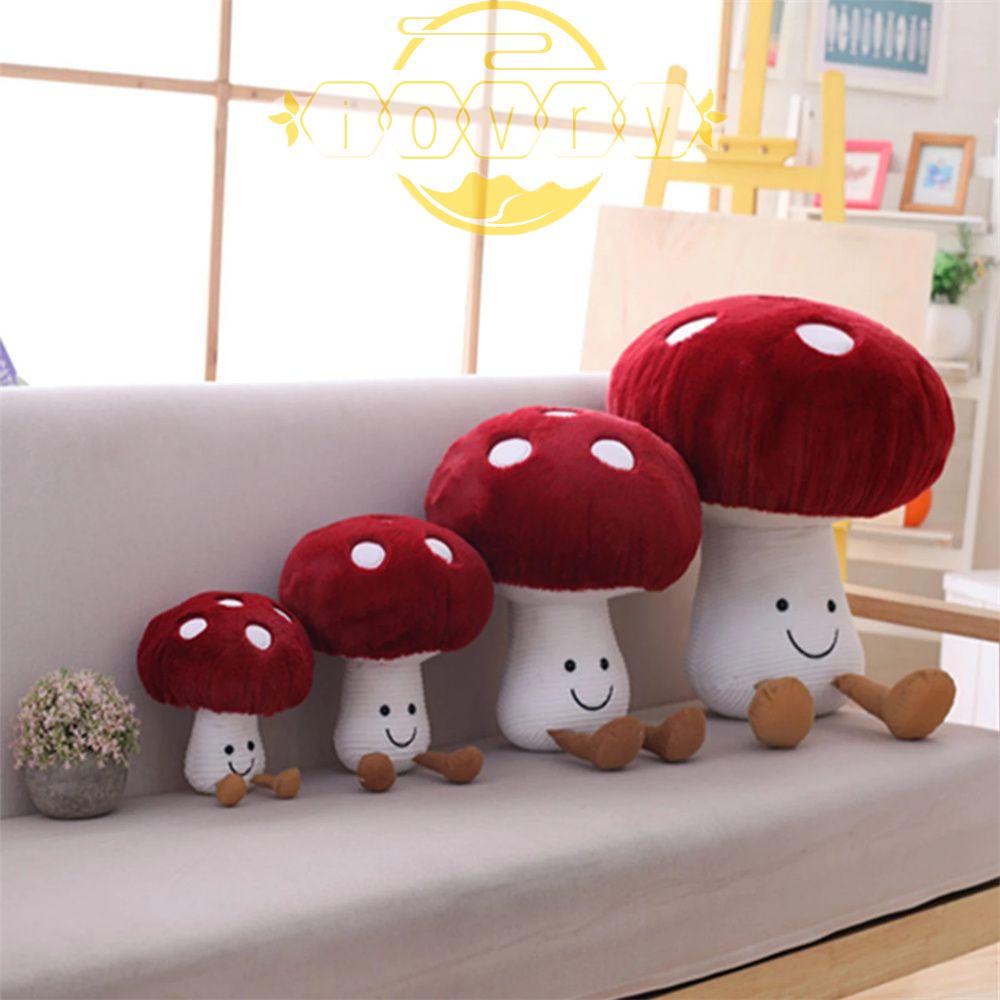 IVORY Đồ Chơi Nhồi Bông Hình Cây Nấm Dễ Thương Cho Bé