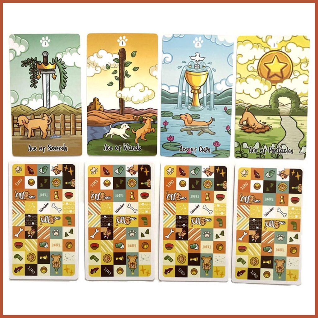 Bộ Bài Tarot bhsydvn Kích Thước Lớn 10.3 * 6cm
