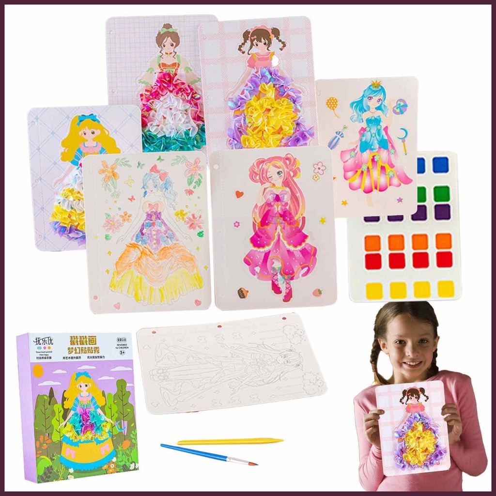 Đồ Chơi Sách Vẽ Tay Hoạt Hình 3D DIY