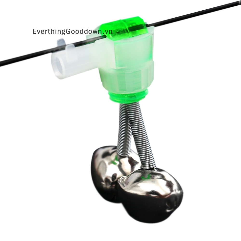 Everthinggooddown Set 10 Chuông Câu Cá Dạng Xoắn Ốc Ban Đêm Ngoài Trời