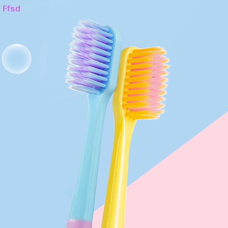 Bộ 5 Bàn Chải Đánh Răng Lông Mềm Thân Thiện Với Môi Trường