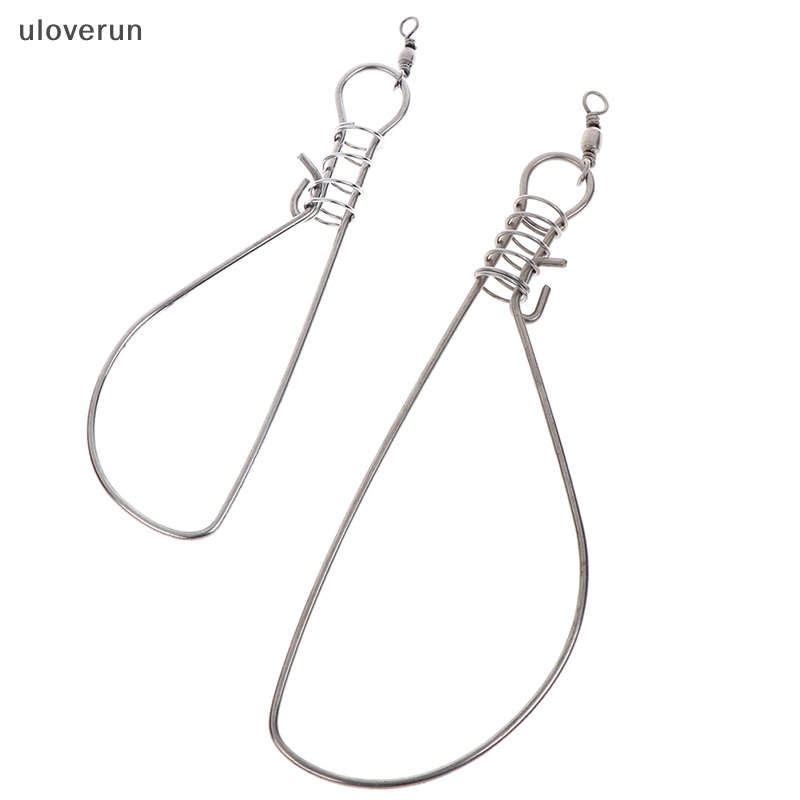 Uloverun Dụng Cụ Câu Cá Khóa Thắt Lưng Bằng Thép Không Gỉ 14 / 18CM vn