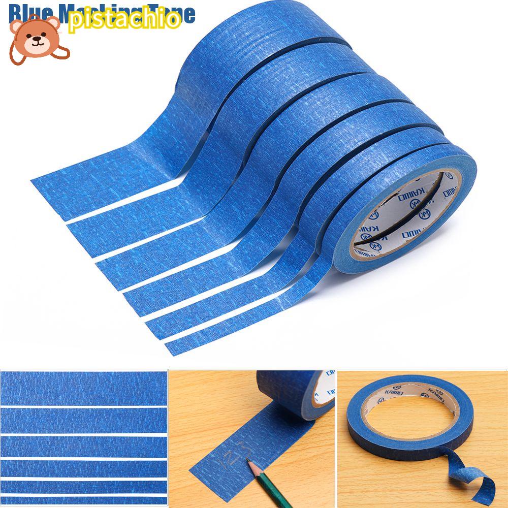 PISTA 1 Cuộn Băng Keo Màu Xanh Dương Vẽ Tranh Trang Trí Xe Hơi DIY