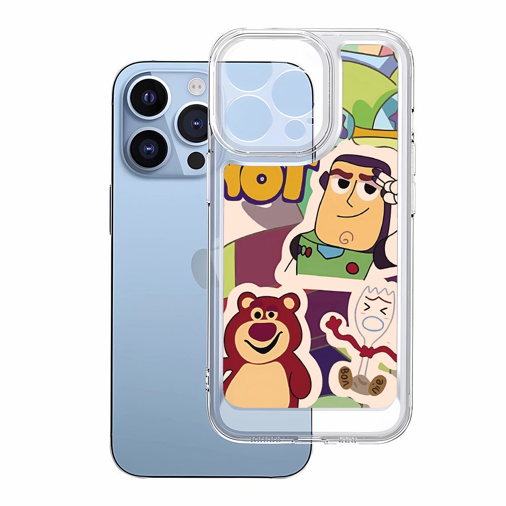 Phù Hợp Ốp Điện Thoại Mềm In Hình Buzz Lightyear Phong Cách Trung Hoa Cho Iphone 8p 12iPhone14Promax13 11 7