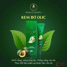 Kem bơ olic kem cấy trắng nano olic Quynhanhspa20 kem dưỡng trắng cấp ẩm, chống nắng, chống lão hóa da chính hãng