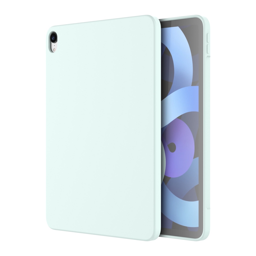 Ốp Máy Tính Bảng Silicon Dẻo Màu Trơn Cho Ipad Pro 11 12 9 '' 2020 2022 Air 5 / 4 Mini 6 10 2 7 / 8 / 9th
