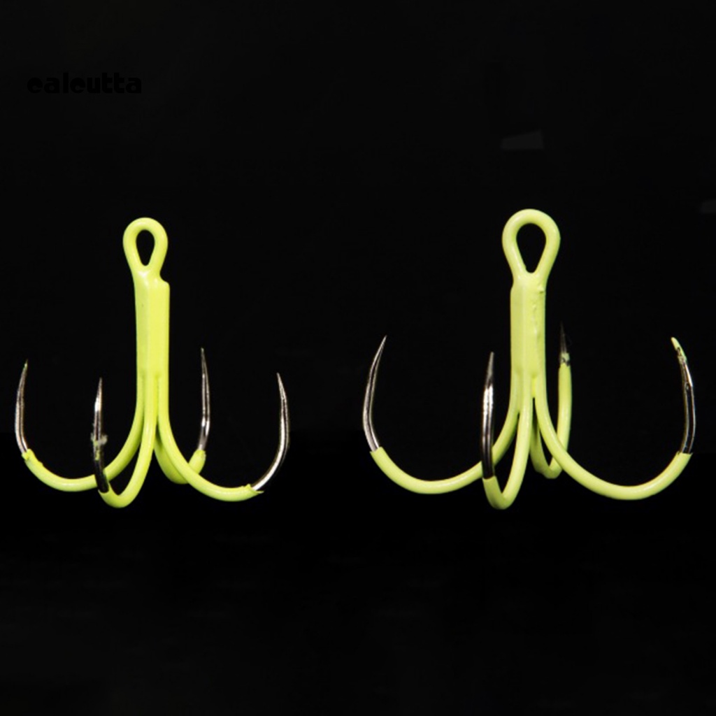 Hộp 5 Lưỡi Câu Cá Mini Bằng Thép Carbon Phát Quang