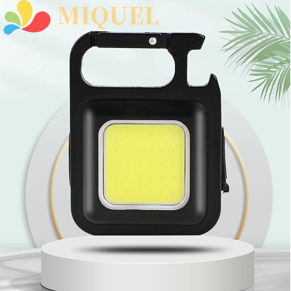 MIQUEL 1 Đèn LED Hình Nút Bần Có Thể Sạc Lại Bằng Cổng USB Hỗ Trợ Câu Cá / Làm Việc / Leo Núi