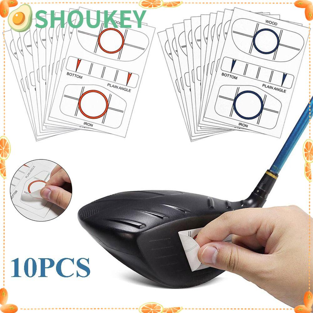 SHOUKEY Bộ 10 Miếng Dán Đánh Dấu Vị Trí Bóng Golf Tiện Dụng