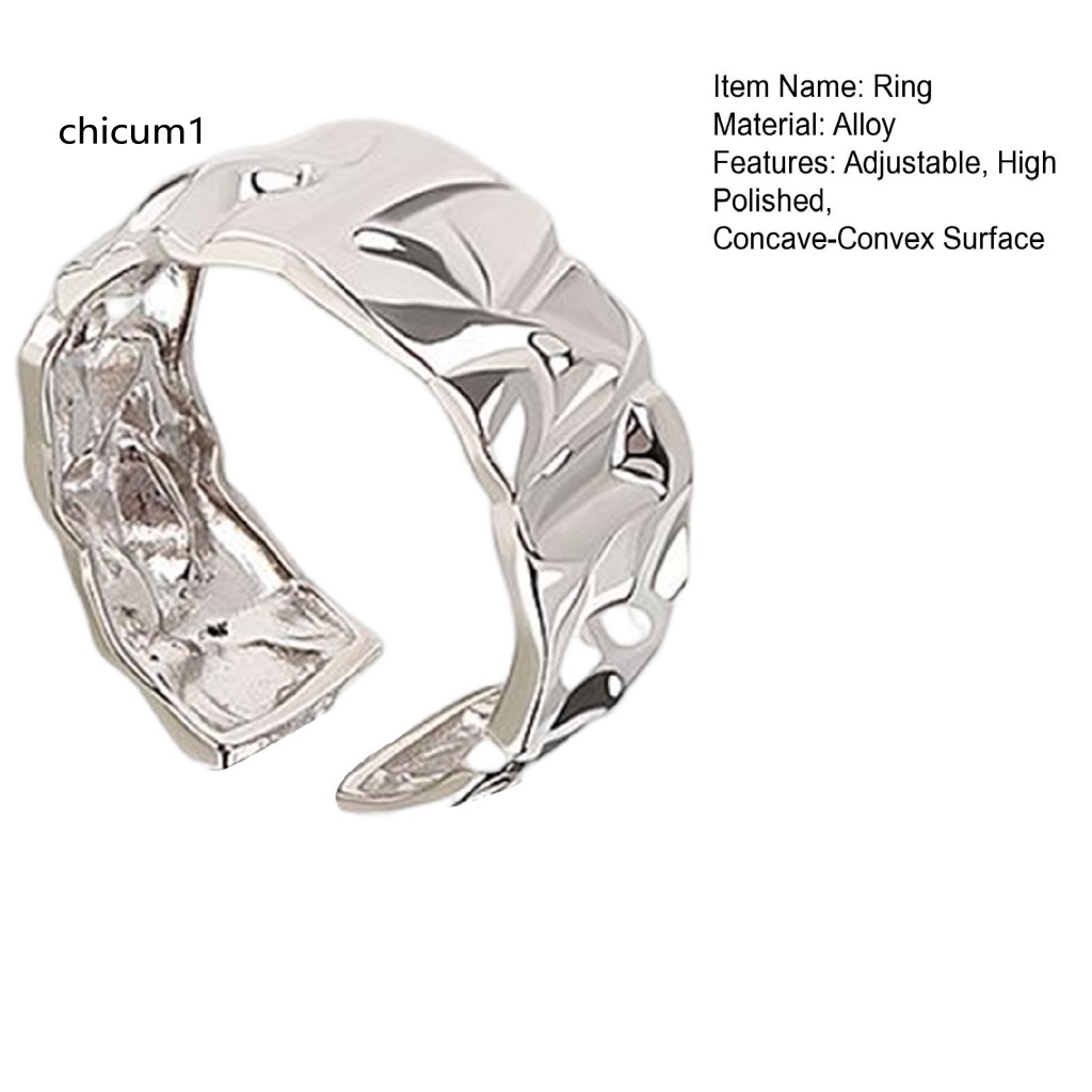 Nhẫn Đeo Ngón Trỏ Có Thể Điều Chỉnh Phong Cách Trung Tính Cá Tính Cho Nữ