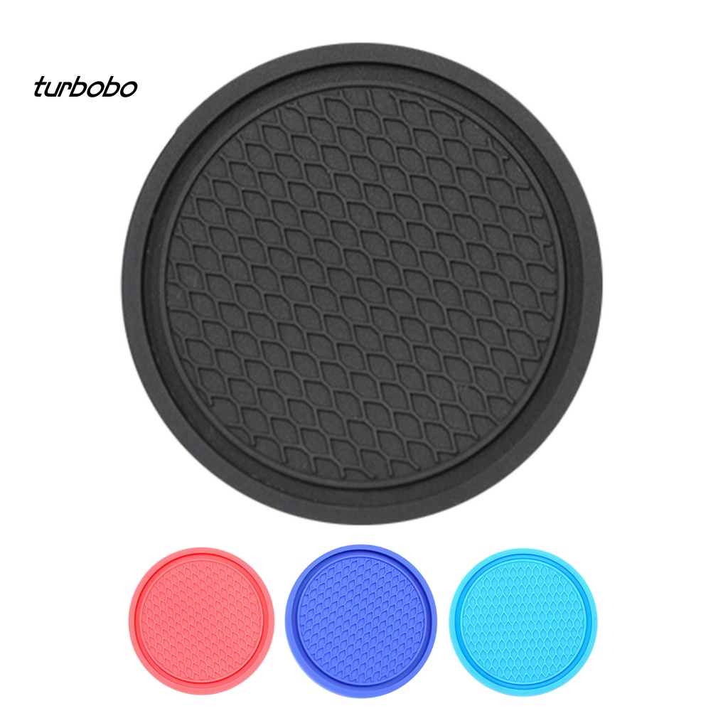 Đế Lót Cốc Bằng PVC Chống Trượt Chống Mài Mòn Trang Trí Cho Xe Hơi