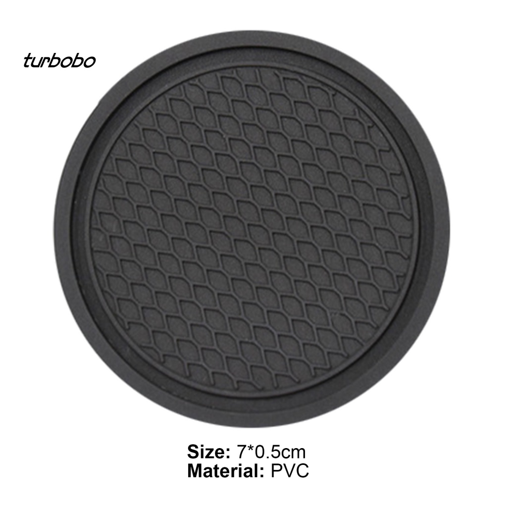 Đế Lót Cốc Bằng PVC Chống Trượt Chống Mài Mòn Trang Trí Cho Xe Hơi