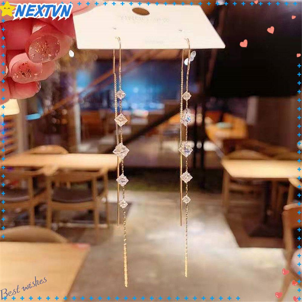 NEXTVN Bông Tai Dáng Dài Phong Cách Vintage Thời Trang Cho Nữ