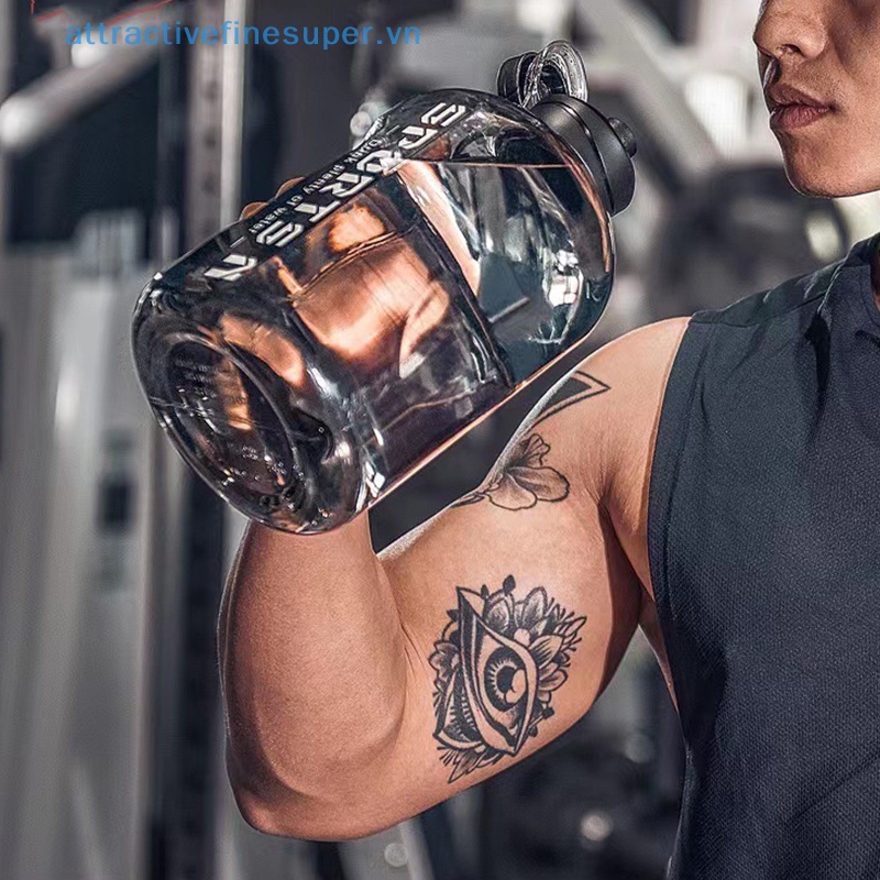 Bình Nước Cầm Tay Chống Rò Rỉ Dung Tích 2.7L Tiện Dụng Khi Tập Gym / Cắm Trại