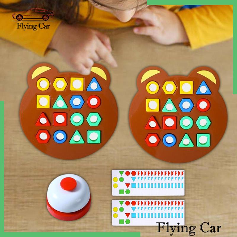 Bộ Đồ Chơi Ghép Hình Học Giải Đố Thú Vị Cho Bé