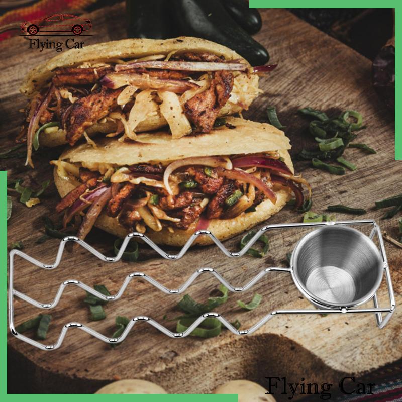 Giá Đỡ Bánh Taco / Taco / Vỏ Bánh Taco Kiểu Mexico Tiện Dụng Cho Nhà Hàng