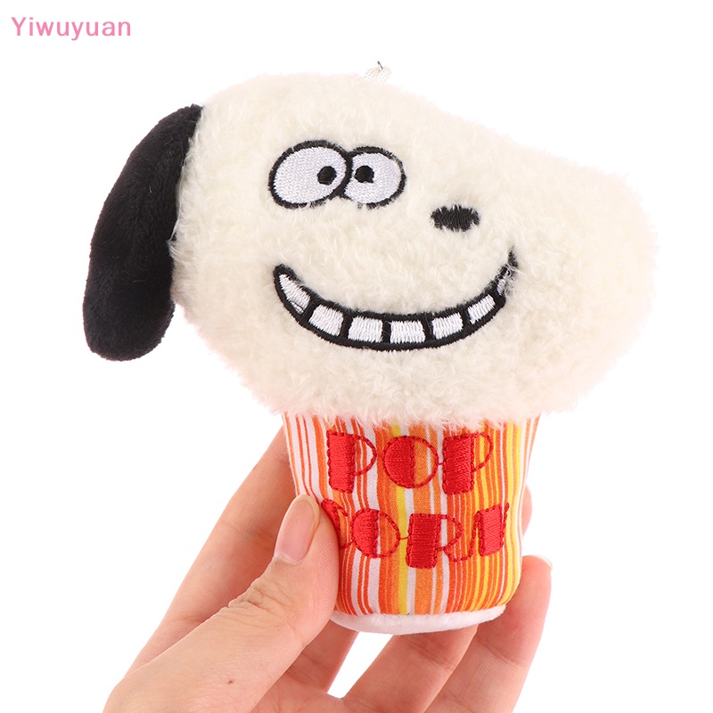< Yiwuyuan > Móc Khóa Hình Chú Chó Nhồi Bông Mềm Mại Đáng Yêu Trang Trí Ba Lô / Túi Xách / Móc Khóa Xe Hơi Mới