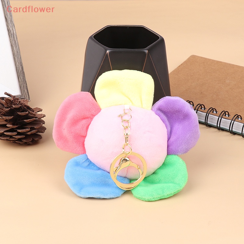 Móc Khóa Hình Hoa Hướng Dương Kirby Nhồi Bông Nhiều Màu Sắc Dễ Thương Mới