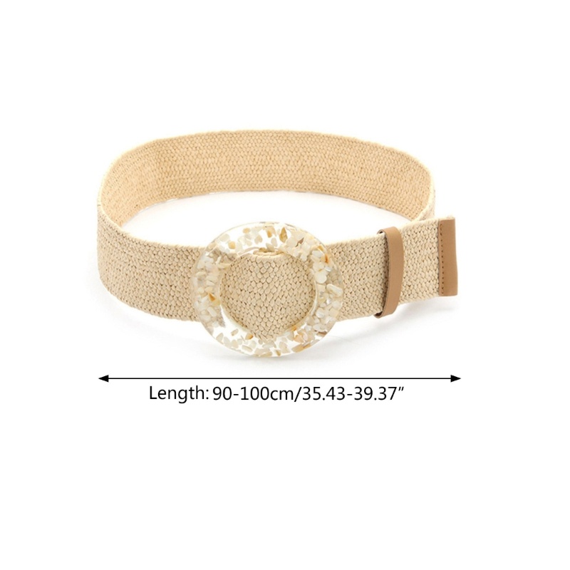 Thắt Lưng Bản Rộng Có Khóa Cài Nhiều Màu Phong Cách Bohemian Cổ Điển Thời Trang Mùa Hè Cho Nữ